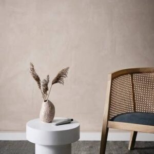 BARATTI sidobord ø 35 cm – låg Blank vit