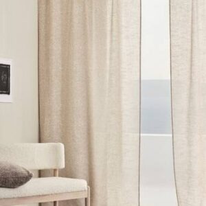 BARK multifunktionsgardin 2-pack Beige