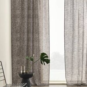 BARK multifunktionsgardin 2-pack Svart