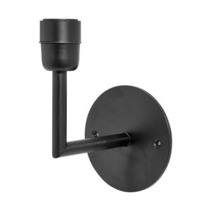 BASE Vägglampa Matt Svart H22