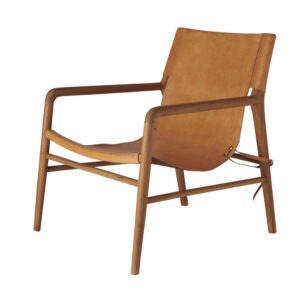 BEJA Fåtölj Konjak