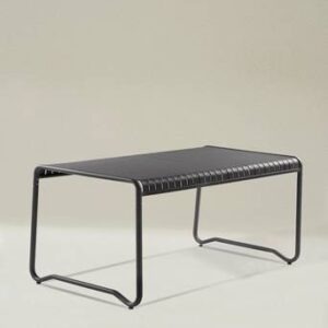 BELLEVILLE bord 97×173,4 cm Svart