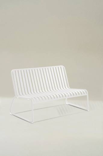 BELLEVILLE loungesoffa Vit