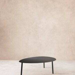 BIBBONA soffbord 76×109 cm Svart