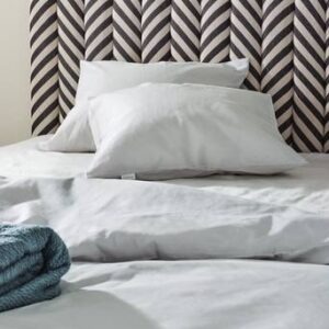 BILL örngott 2-pack 60×50 cm Ljusgrå