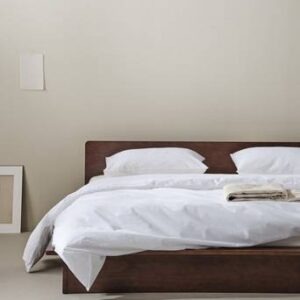 BILL påslakanset dubbelsäng Vit