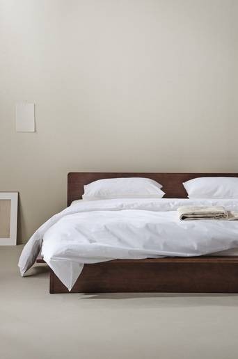 BILL påslakanset dubbelsäng Vit