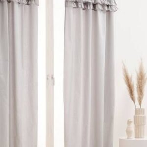 BILLY multifunktionsgardin 2-pack – ekologisk Grå