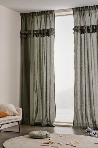 BILLY multifunktionsgardin 2-pack – ekologisk Grön