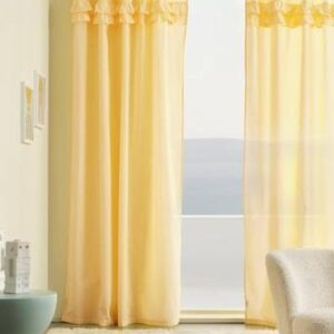 BILLY multifunktionsgardin 2-pack – ekologisk Gul