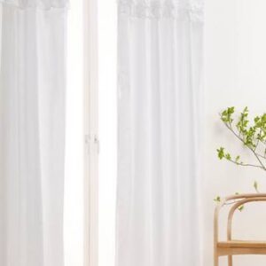 BILLY multifunktionsgardin 2-pack – ekologisk Vit