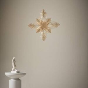 BIRK julstjärna ø 45 cm Naturvit