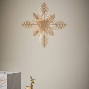 BIRK julstjärna ø 65 cm. Naturvit