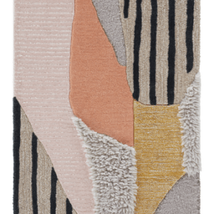 BOBO dörrmatta i ull 60×90 cm Multi