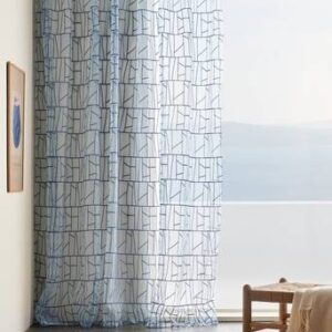 BOJAGI multifunktionsgardin 1 längd Blå