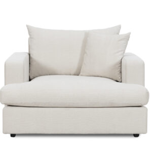 BOLNUEVO Fåtölj Offwhite