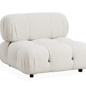 BOOGI Bubble Fåtölj Bouclé Offwhite