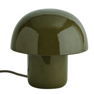 BORDSLAMPA 20cm Mörkgrön