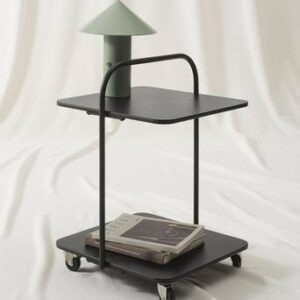 BOYLE sidobord 45×45 cm Svart