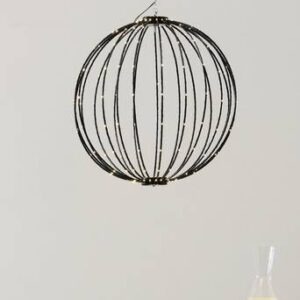 BREEZE hängande dekoration LED ø 50 cm Svart