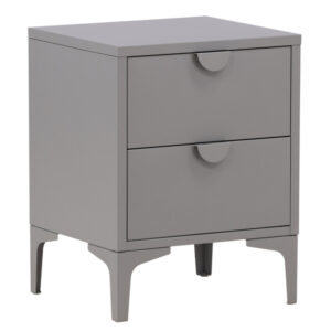 BRITT Sängbord Ljusgrå