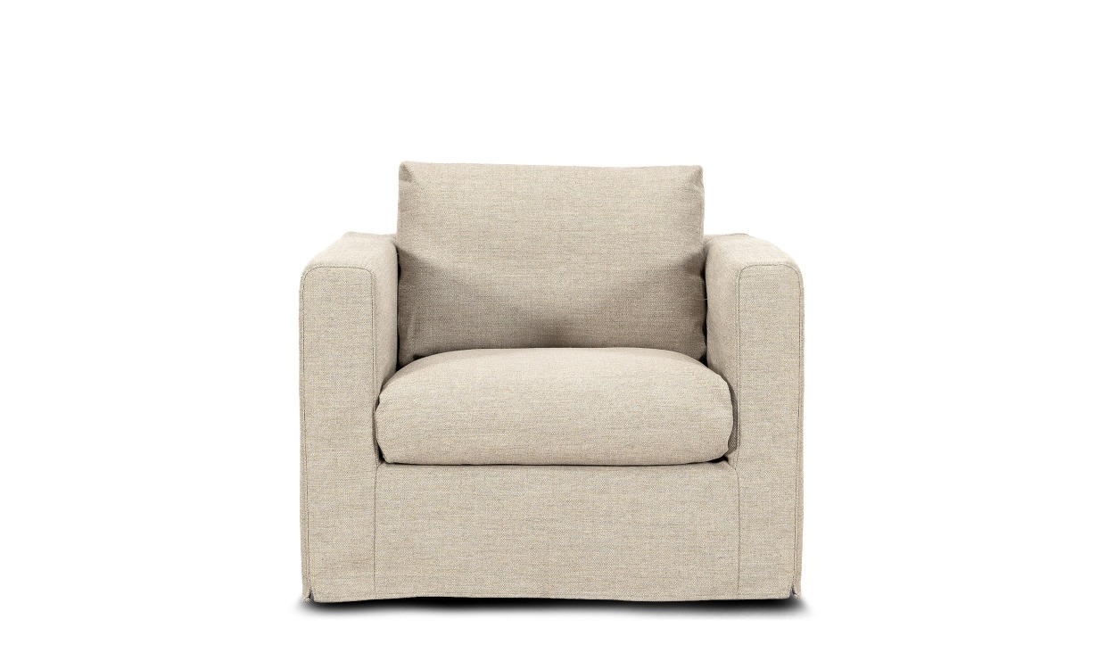 BRYCE Fåtölj Sandbeige