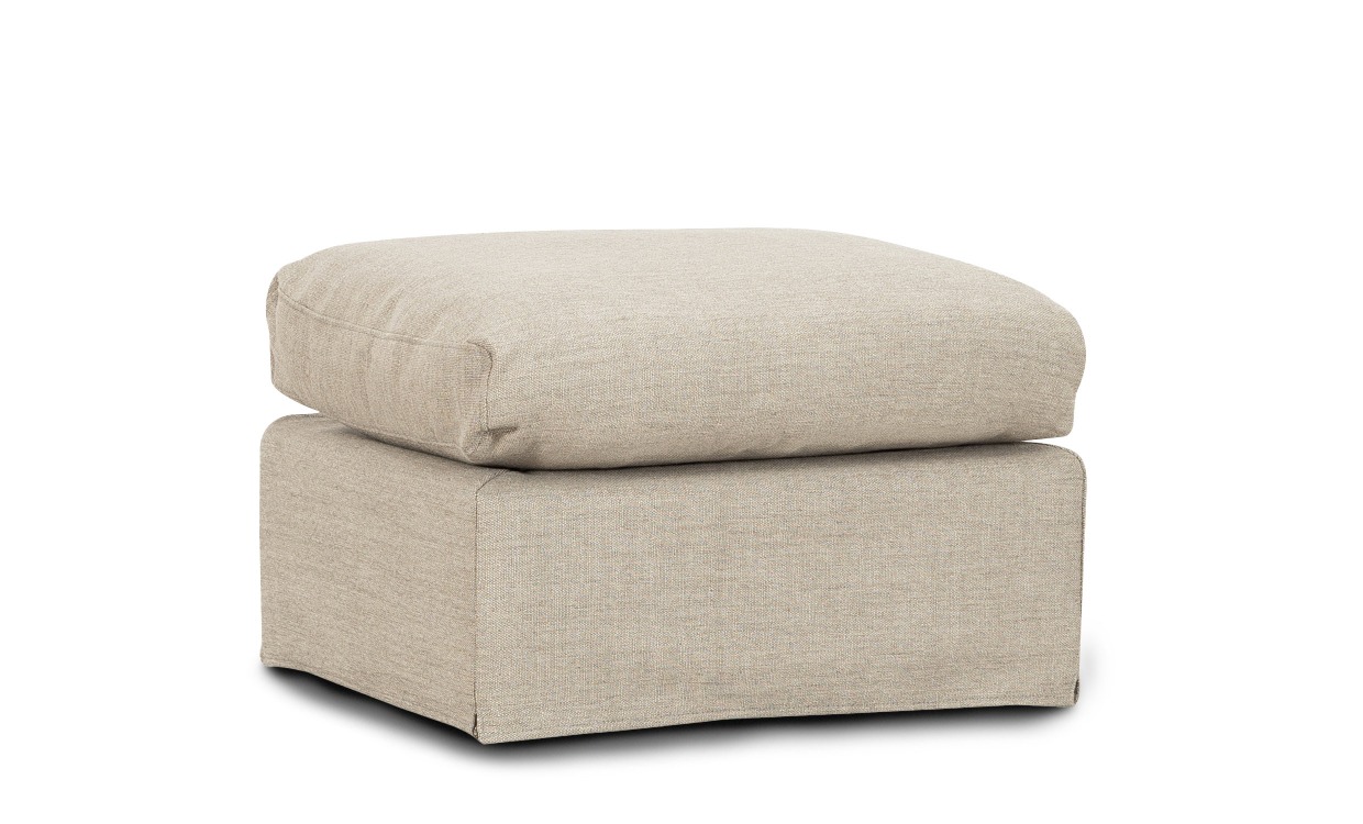 BRYCE Fotpall Sandbeige