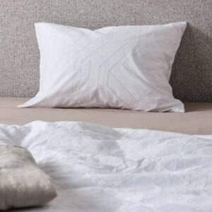 BRYONA örngott 60×50 cm Vit/beige