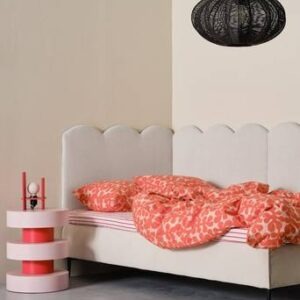 BURLEY sänggavel 90 cm Naturvit