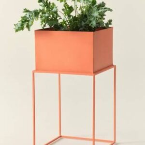 BYRON kruka med ställning 32×32 cm Orange