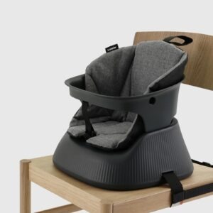 Bärbar barnstol Hannie Charcoal Black