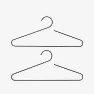 Blomus – Galge Curl 2-pack 45,5 cm – Grå – Klädförvaring – Från Homeroom