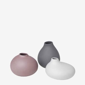 Blomus – Set med 3 Vaser Nona – Flerfärgad – Krukor & vaser – Från Homeroom