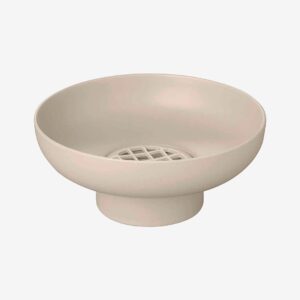 Blomus – Vas Miyabi 17 cm Ø21 cm – Beige – Krukor & vaser – Från Homeroom