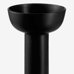Blomus – Vas Miyabi Hyacint Ø17 cm – Svart – Krukor & vaser – Från Homeroom