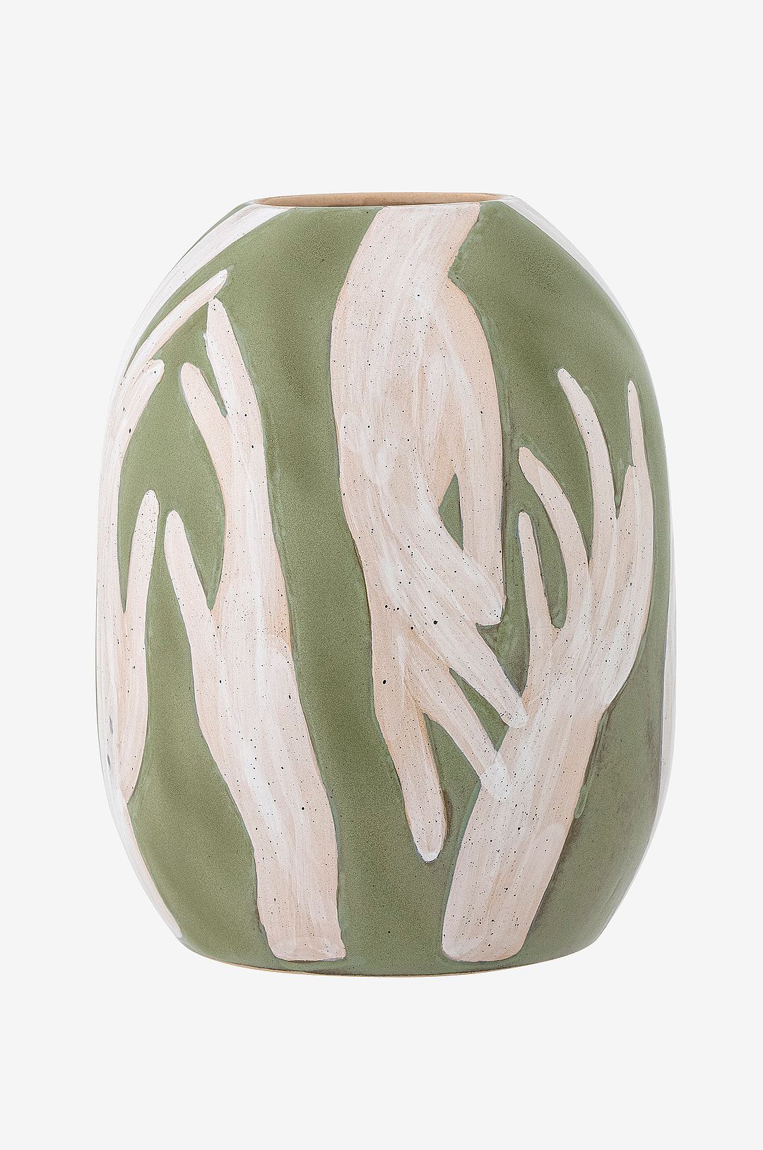 Bloomingville – Adalena Vas – Grön – Krukor & vaser – Från Homeroom