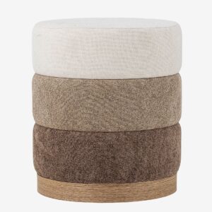 Bloomingville – Bilbao Puff – Brun – Fotpallar & puffar – Från Homeroom