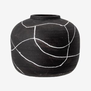 Bloomingville – Dekorvas Niza – Svart – Krukor & vaser – Från Homeroom
