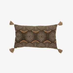 Bloomingville – Kudde Nesma – Brun – Prydnadskuddar & kuddfodral – Från Homeroom