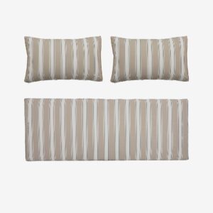 Bloomingville – Kuddfodral Mundo, set om 3 – Grön – Prydnadskuddar & kuddfodral – Från Homeroom