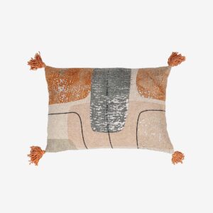 Bloomingville – Lanzo Kudde – Flerfärgad – Prydnadskuddar & kuddfodral – Från Homeroom