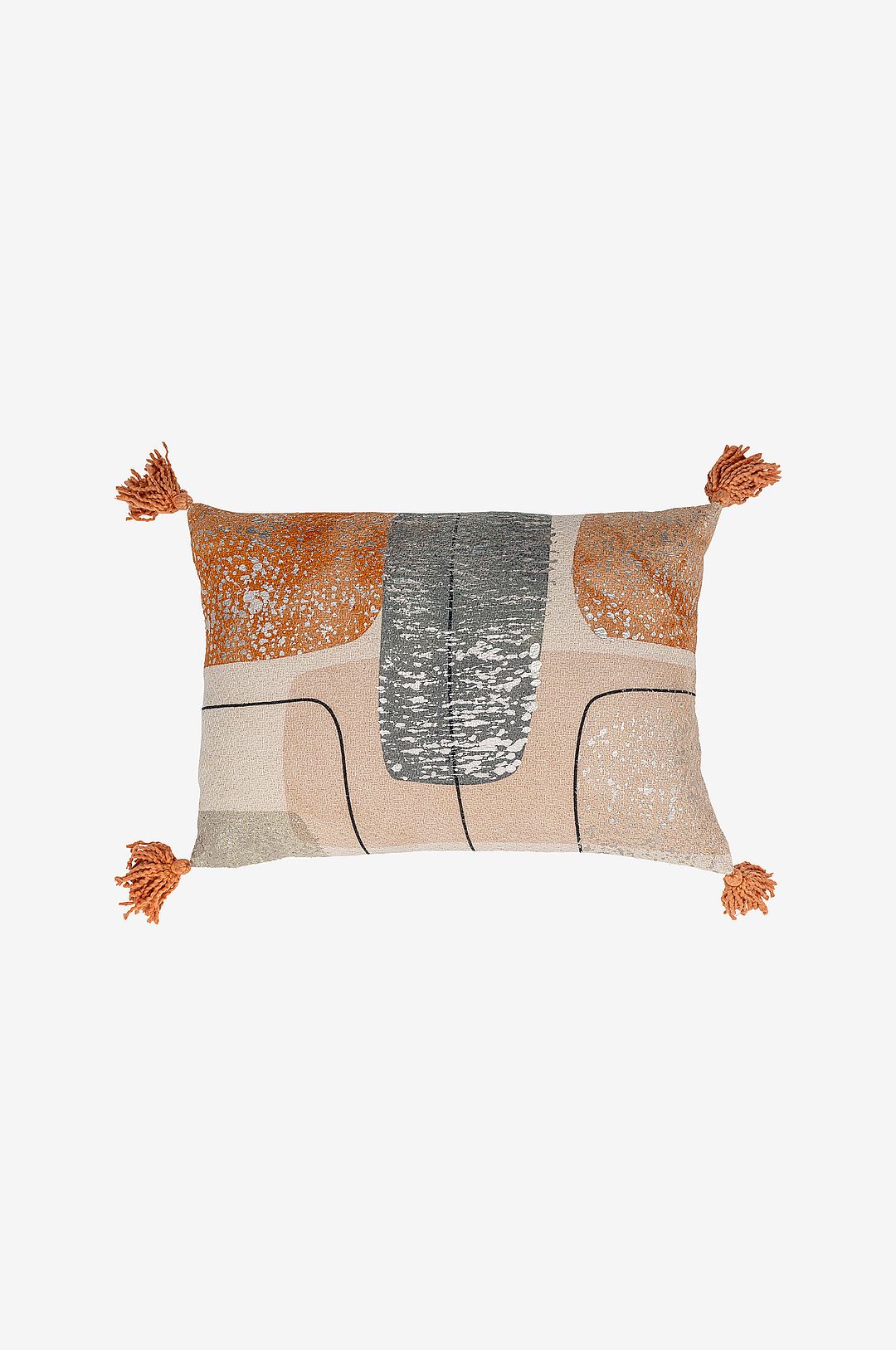 Bloomingville – Lanzo Kudde – Flerfärgad – Prydnadskuddar & kuddfodral – Från Homeroom