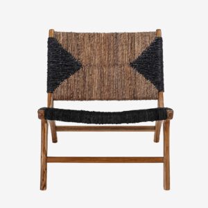 Bloomingville – Loungefåtölj Grant – Svart – Fåtöljer – Från Homeroom