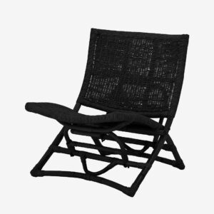 Bloomingville – Loungestol Baz – Svart – Fåtöljer – Från Homeroom