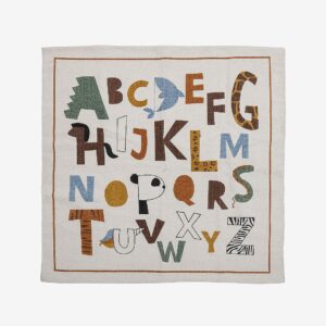 Bloomingville MINI – Bomullsmatta Memmo – Flerfärgad – Barnmattor – Från Homeroom