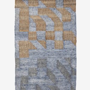 Bloomingville – Matta Vikka – Blå – Jute- & sisalmattor – Från Homeroom