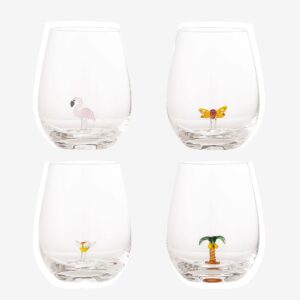 Bloomingville – Misa Dricksglas – Transparent – Dricksglas – Från Homeroom