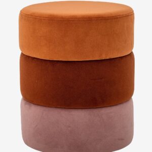 Bloomingville – Puff Bilbao – Flerfärgad – Fotpallar & puffar – Från Homeroom