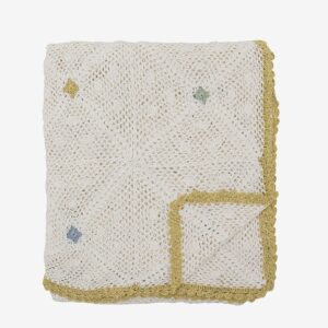 Bloomingville – Rovigo Pläd – Vit – Filtar & plädar – Från Homeroom