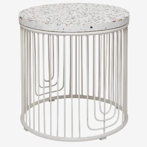 Bloomingville – Sidobord Cap – Vit – Småbord – Från Homeroom